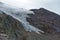 Glacier on Cayambe Volcano