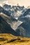 Glacier d Argentiere And Mountain Range-France