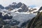 Glacier in Ecrins National Park, French Hautes Alpes