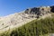 Glacier eroded mountains in Muncho Park