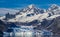 Glacier flows into John Hopkins Bay