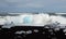 Glacier Lagoon icebergs on shore