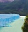 The glacier in Lake Argentino