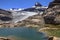 A Glacier Lake in the Rocky Mountains