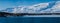 Glacier landscape in Arctic