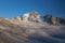 Glacier Le Tour and Aiguille de Chardonnet in Chamonix