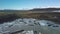 Glacier melting in Iceland