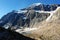 Glacier in mount edith