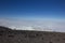 Glacier on the Mount Kilimanjaro in Tanzania