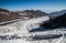 Glacier near the Lenin peak. Pamir region. Kyrgyzstan