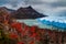 Glacier Perito Moreno National Park in autumn. Argentina, Patagonia