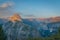 Glacier Point Amphitheater Sunset in Yosemite