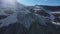Glacier's grandeur mountains captivates testament to Earth's primal force Explore glacier's serene beauty