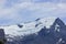 Glacier seen from the Milford sound