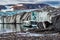 Glacier the Serp-i-Molot in a bay Bear on Novaya Zemlya