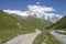 Glacier Shkhara and the Inguri River Valley, Svaneti