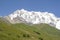 Glacier Shkhara and the Inguri River Valley, Svaneti