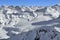 Glacier skiing in switzerland