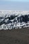 Glacier at the summit of mount Kilimanjaro