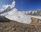 Glacier in Tajikistan