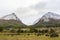 Glacier valley in Patagonia