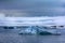 Glaciers on Franz Joseph Land, dome-shaped glacier