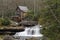 Glade Creek Gristmill in late Autumn