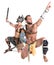 Gladiators/Barbarian warriors