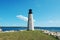 Gladstone Michigan Lighthouse on Summer Afternoon