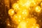 Glamorous gold shiny glow and glitter, luxury holiday background