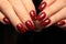 glamorous manicure nails