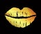 Glamour Gold Lipstick Kiss