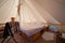 Glamping on the Pacific coast