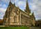 Glasgow Cathedral stands tall and proud in Glasgow City, Scotland, UK