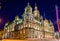 Glasgow City Chambers at night