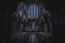 GLASGOW, SCOTLAND, DECEMBER 16, 2018: Magnificent perspective view of interiors of Glasgow Cathedral, known as High Kirk or St.