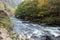 Glaslyn River in autumn