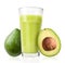 Glass of Avocado Smoothie