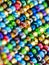 Glass beads background