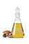 Glass bottle with Pili nut oil
