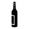 Glass bottle wine liquor pictogram