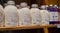 Glass Bottles with white Salt from Hallstatt salt mines for sale