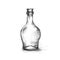 glass Brandy bottle ai generated