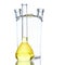 The glass bulb. Chemical flask. Chemical vessels. Glassware