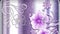Glass Butterfly, butterflies, butterfly, diamond, floral, flower, girly, glass, pretty, purple, HD Background wallpaper