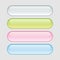 Glass buttons web illustration vector download