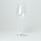 Glass Collection - Chardonnay. On White Background