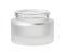 Glass cream jar cosmetic packaging