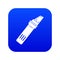 Glass cutter icon digital blue