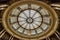 Glass dome in hall of classic office building